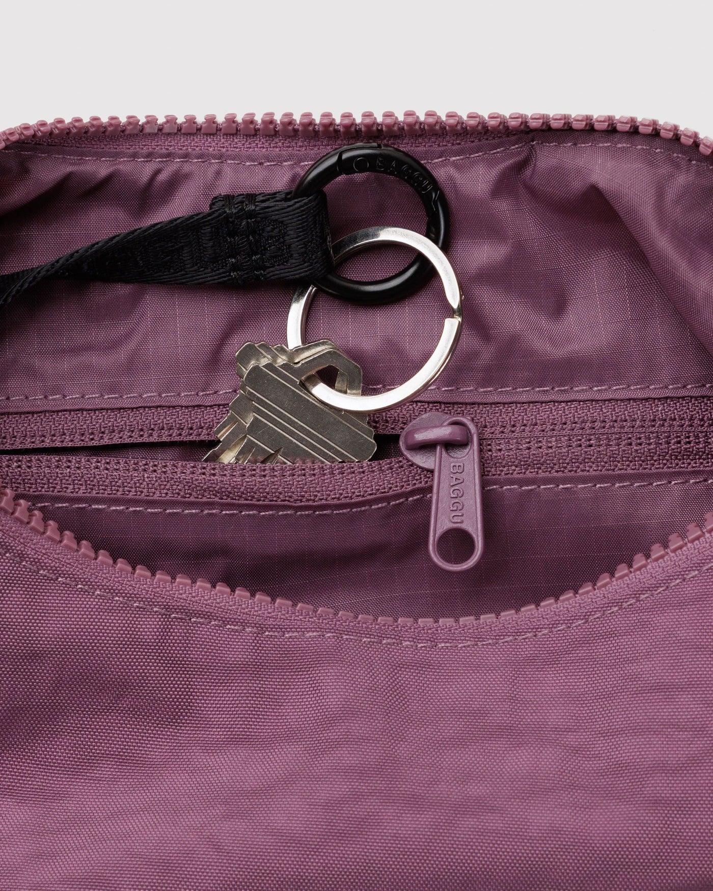 Small Nylon Crescent Bag H7