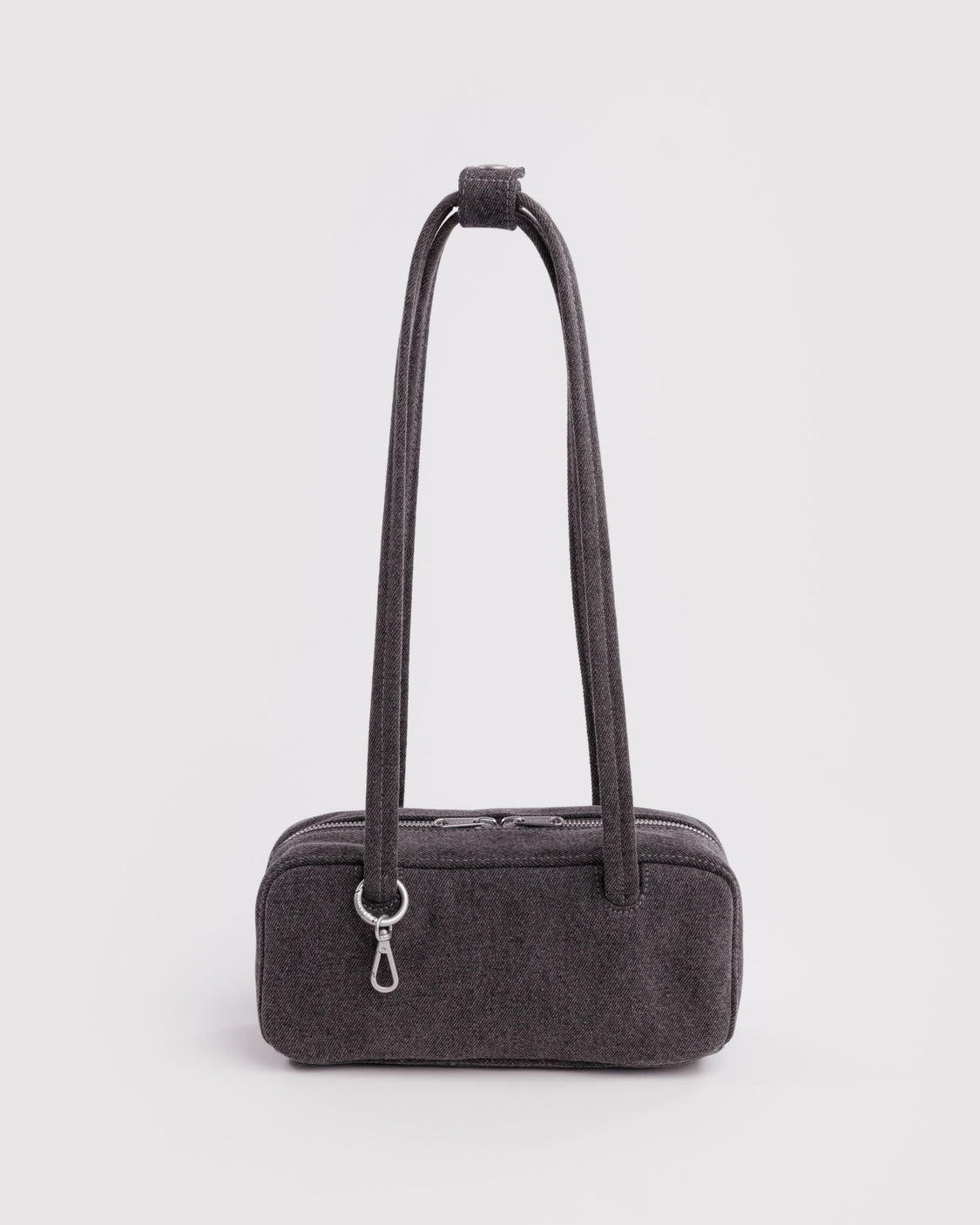 Small Denim Bowler Bag C0