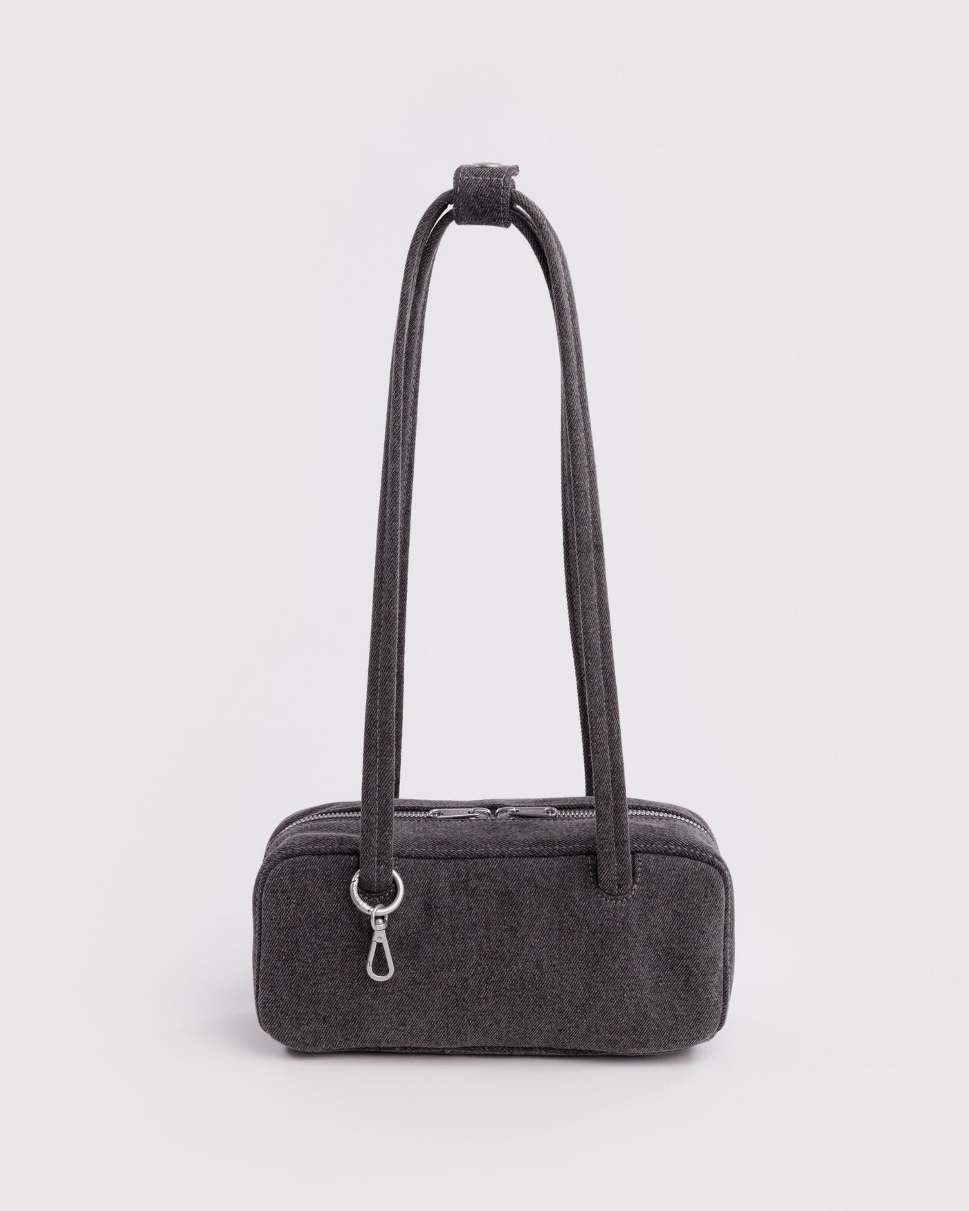 Small Denim Bowler Bag C0