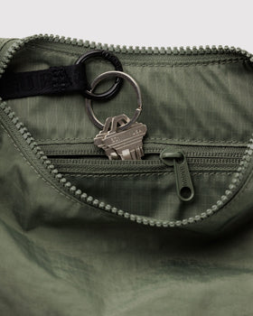 Small Nylon Crescent Bag H7