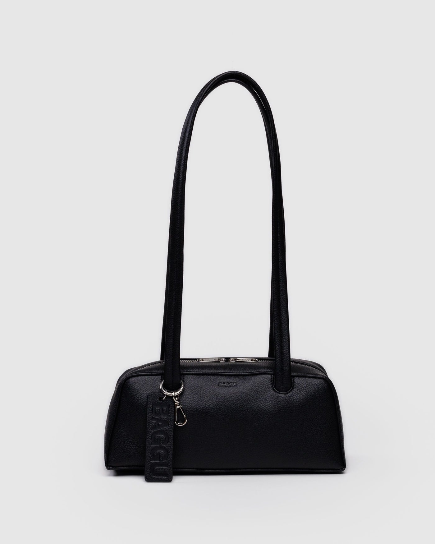 Small Recycled Leather Bowler Bag H6