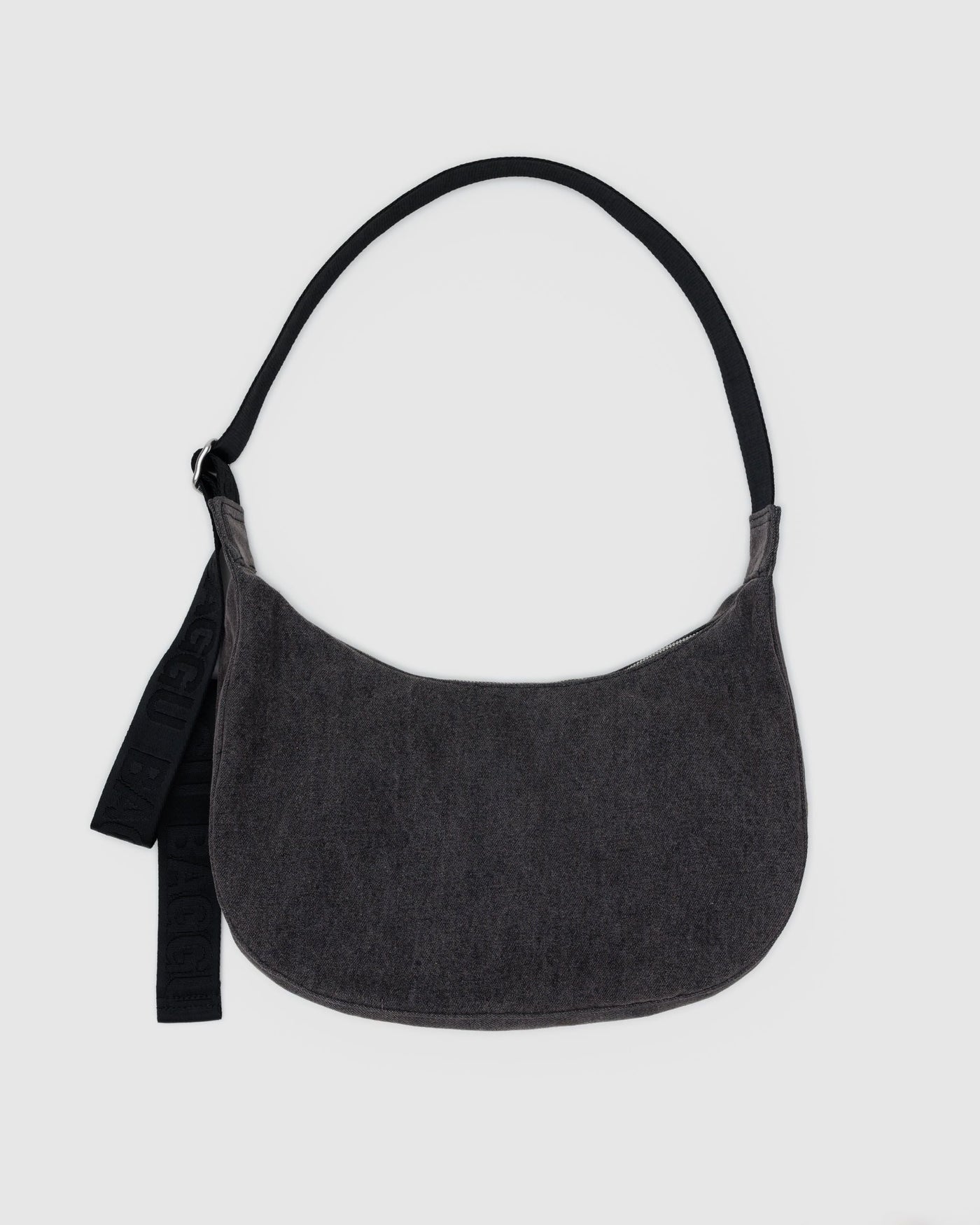 Medium Denim Crescent Bag G8