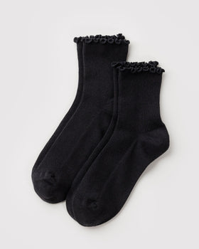Lettuce Edge Sock Set of 2 X8