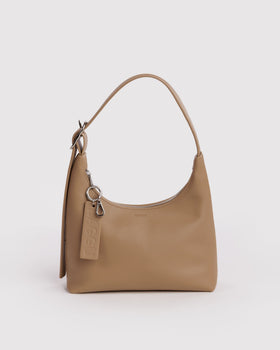 Mini Recycled Leather Shoulder Bag A5