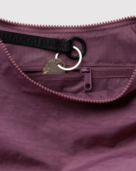 Medium Nylon Crescent Bag U2