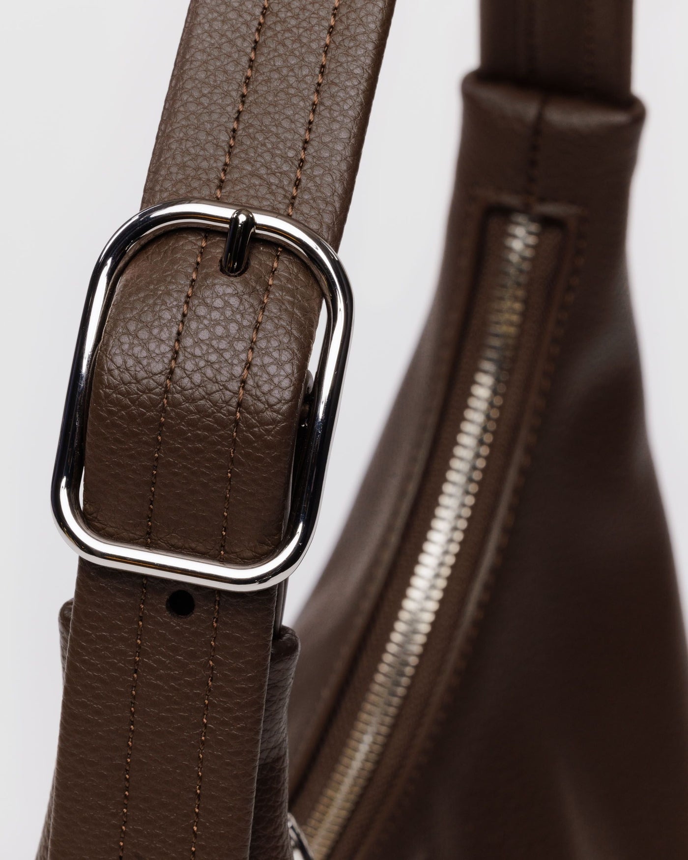 Mini Recycled Leather Shoulder Bag A5
