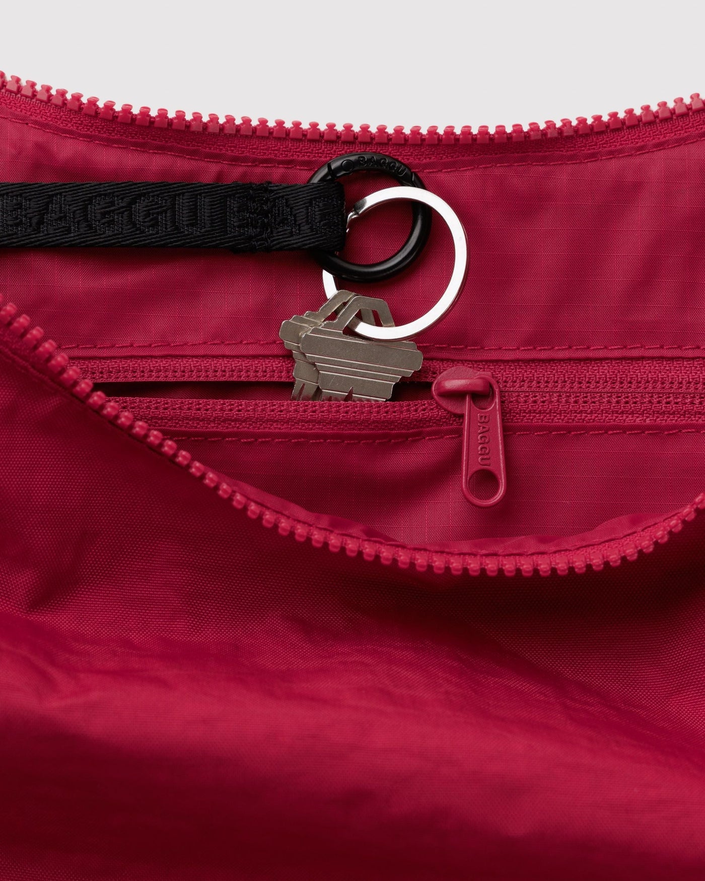 Medium Nylon Crescent Bag U2