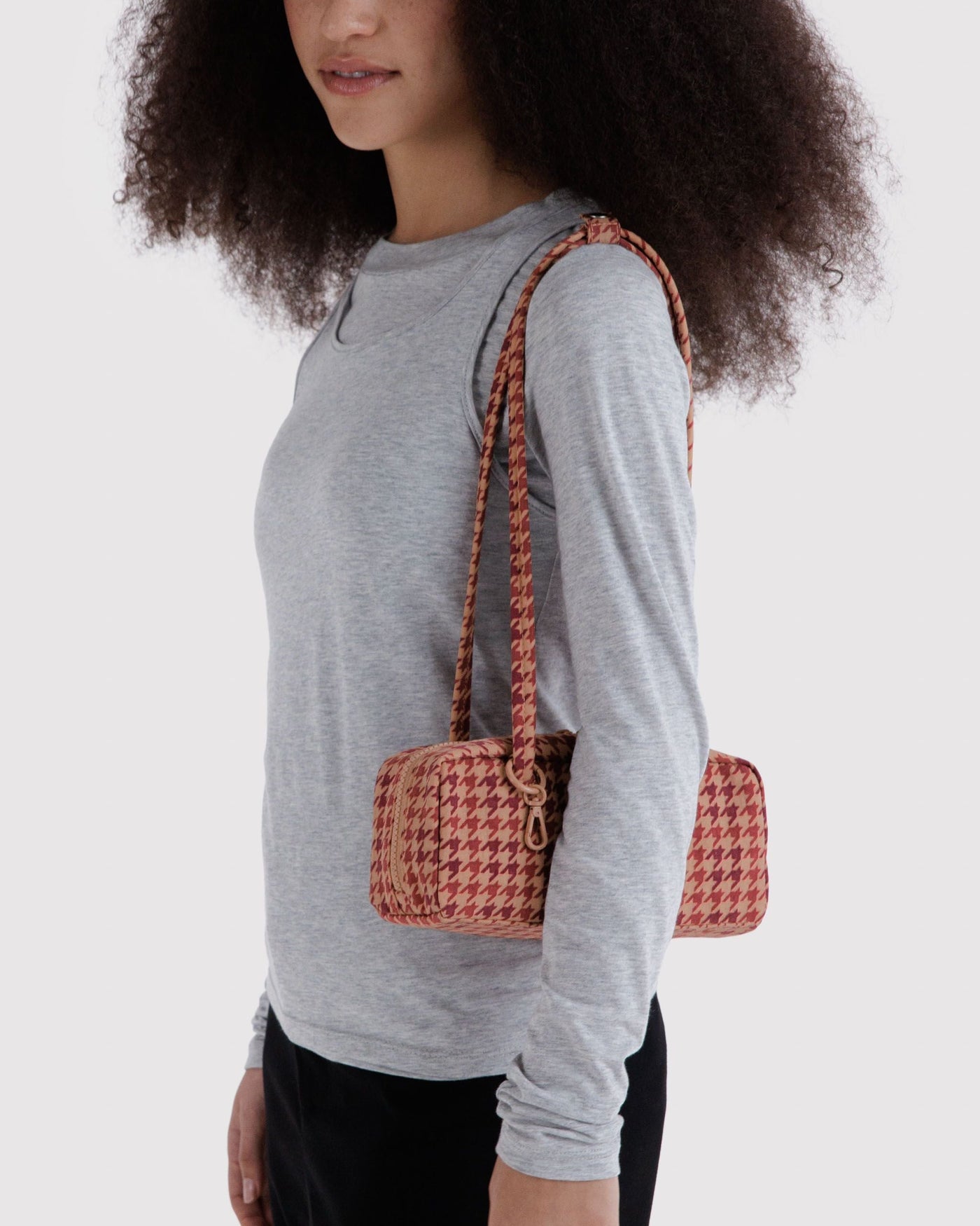 Small Nylon Bowler Bag B8