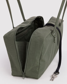 Medium Nylon Bowler Bag O4