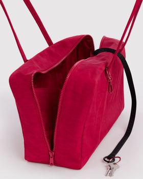 Medium Nylon Bowler Bag O4