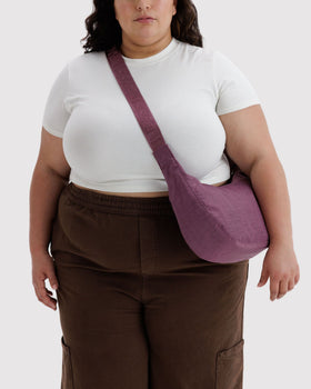 Medium Nylon Crescent Bag U2