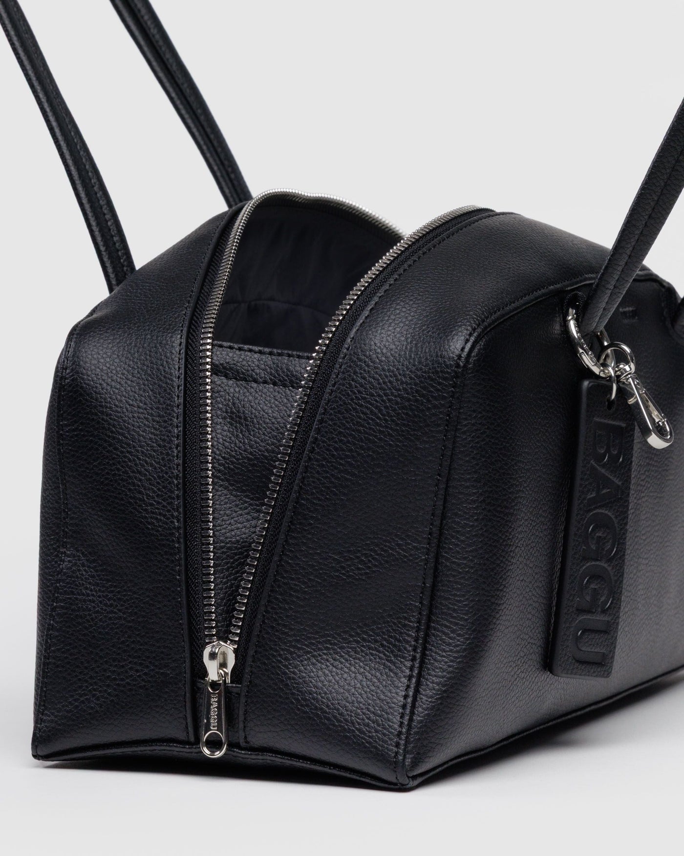 Recycled Leather Bowler Bag D6