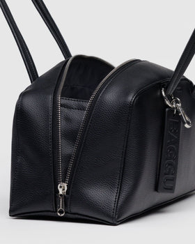 Recycled Leather Bowler Bag D6