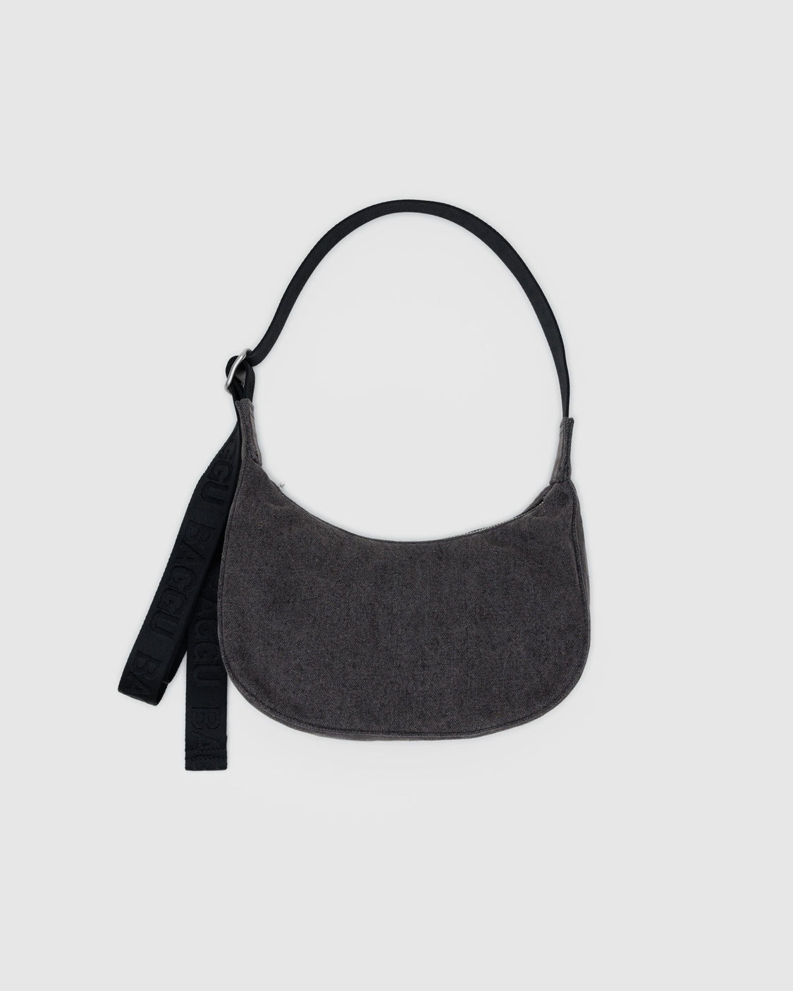 Small Denim Crescent Bag F2