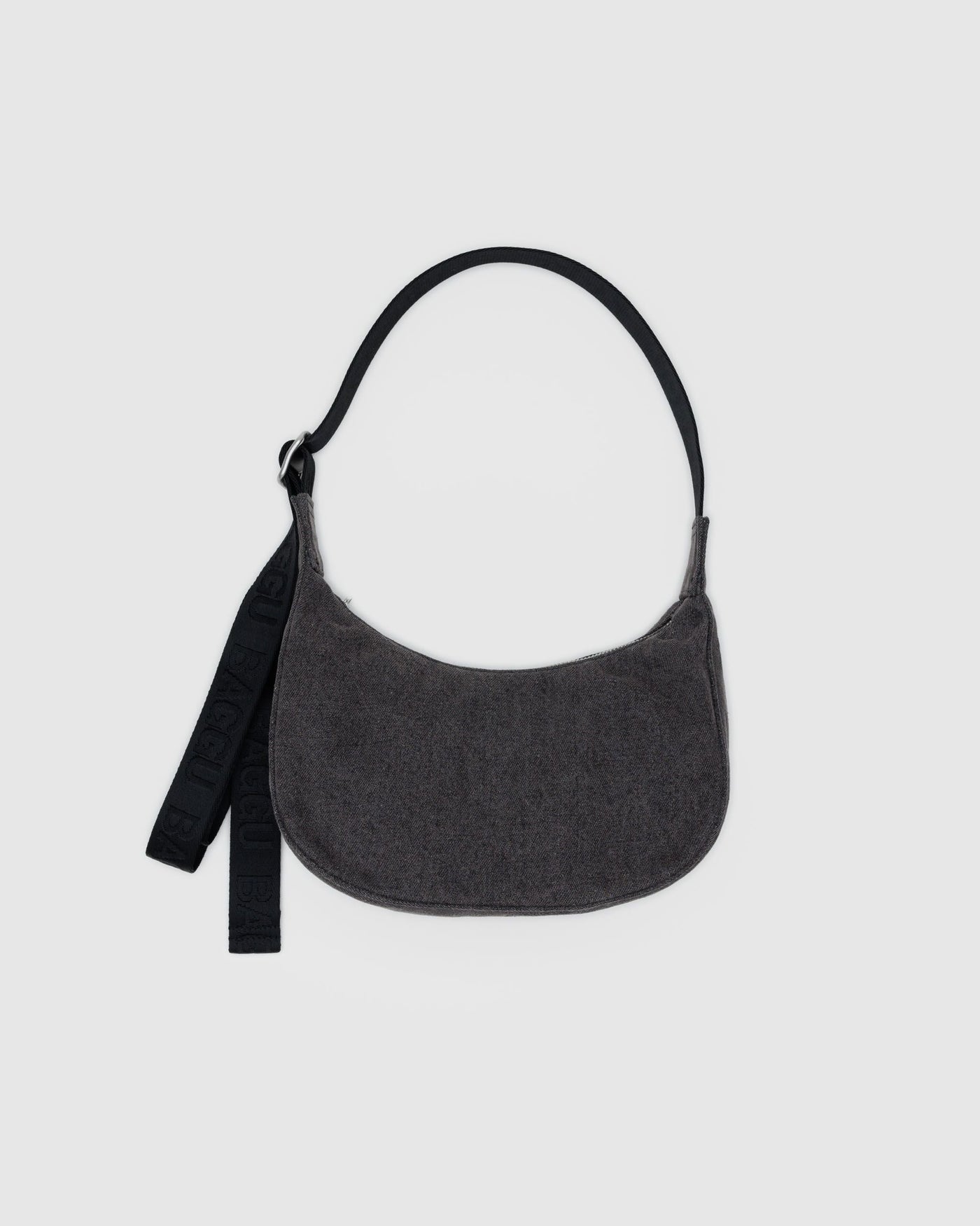 Small Denim Crescent Bag F2