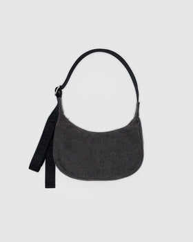 Small Denim Crescent Bag F2