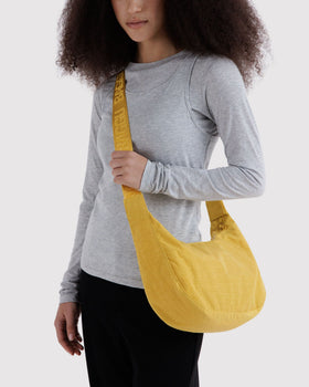 Medium Nylon Crescent Bag U2
