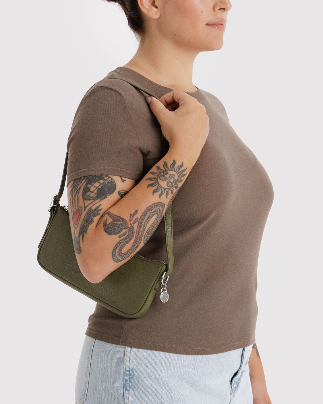 Recycled Leather Pochette Q0