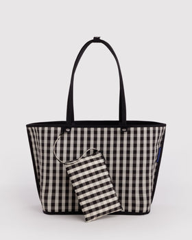 Large Nylon Reversible Tote J4