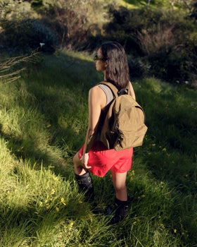 Medium Nylon Backpack E6